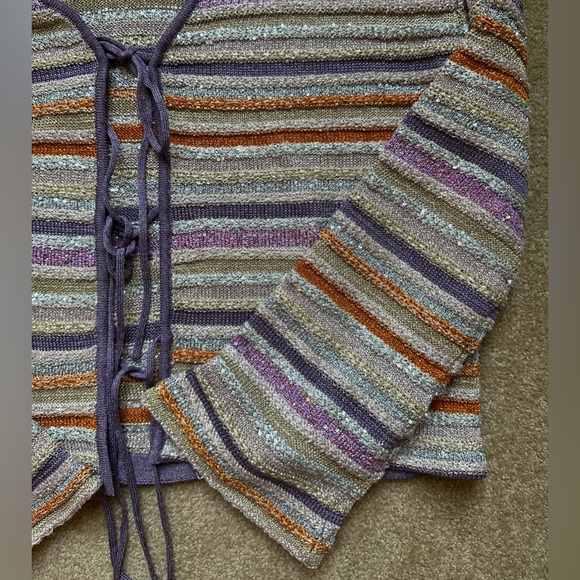 Fabrique Olivia Tie Front Cardigan - Picture 3 of 6